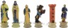 Шахматы подарочные "Крестоносцы и Арабы" с цельной деревянной доской Венге 50см