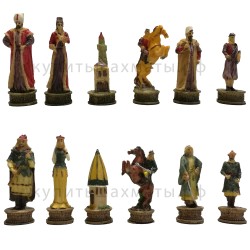 Фигуры каменные подарочные шахматные "Персы и Византийцы"